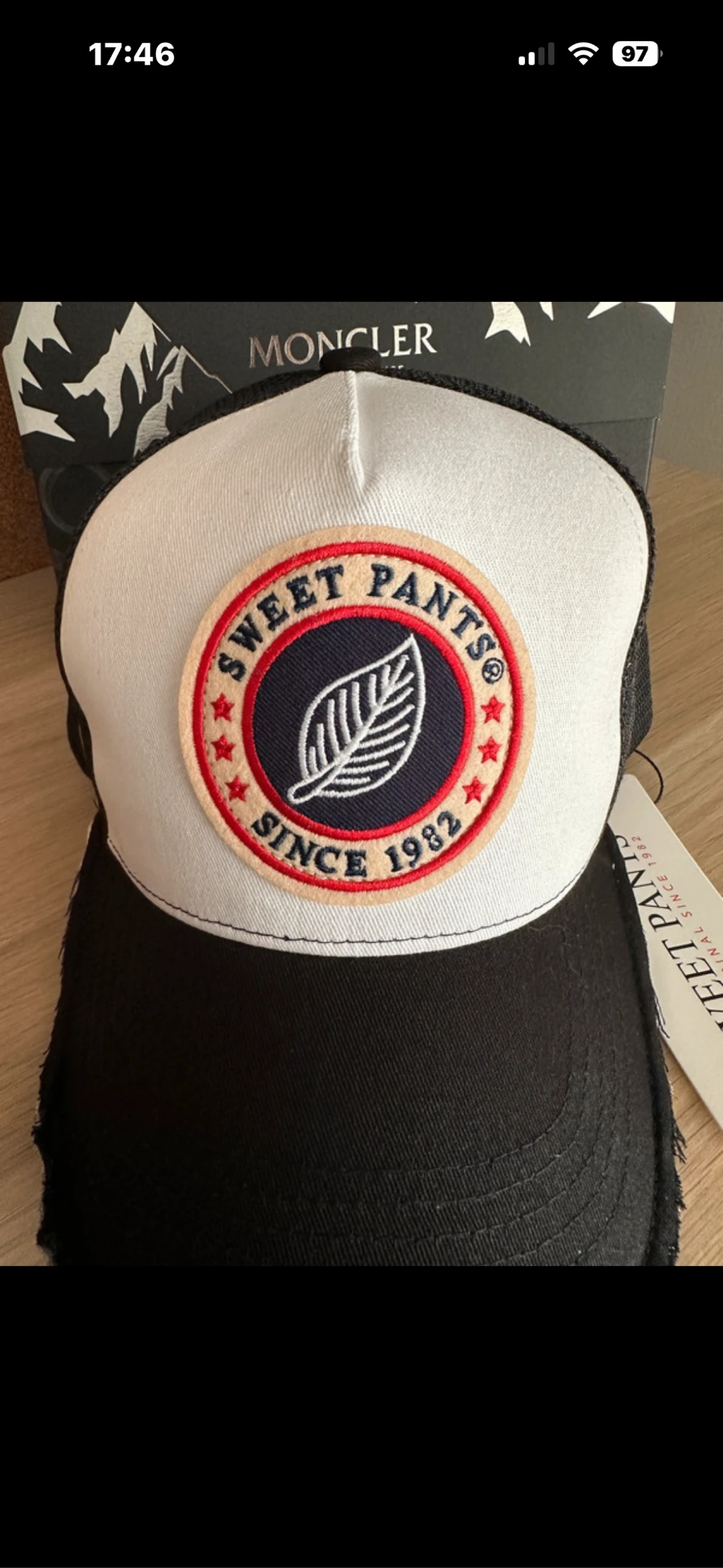 Gorra sweet pants negra – photo 2